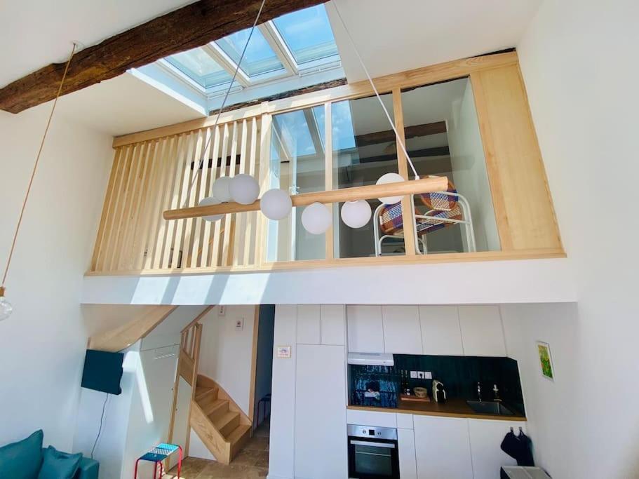 "Le Refuge" Duplex Quartier Haut, Climatise Сет Екстериор снимка